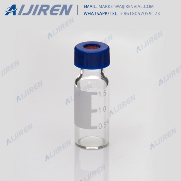 amber vial caps with writing space supplier Thermo Fisher